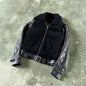 Special Order 1/1 Belted Dagger Sherpa Leather Bomber Jacket