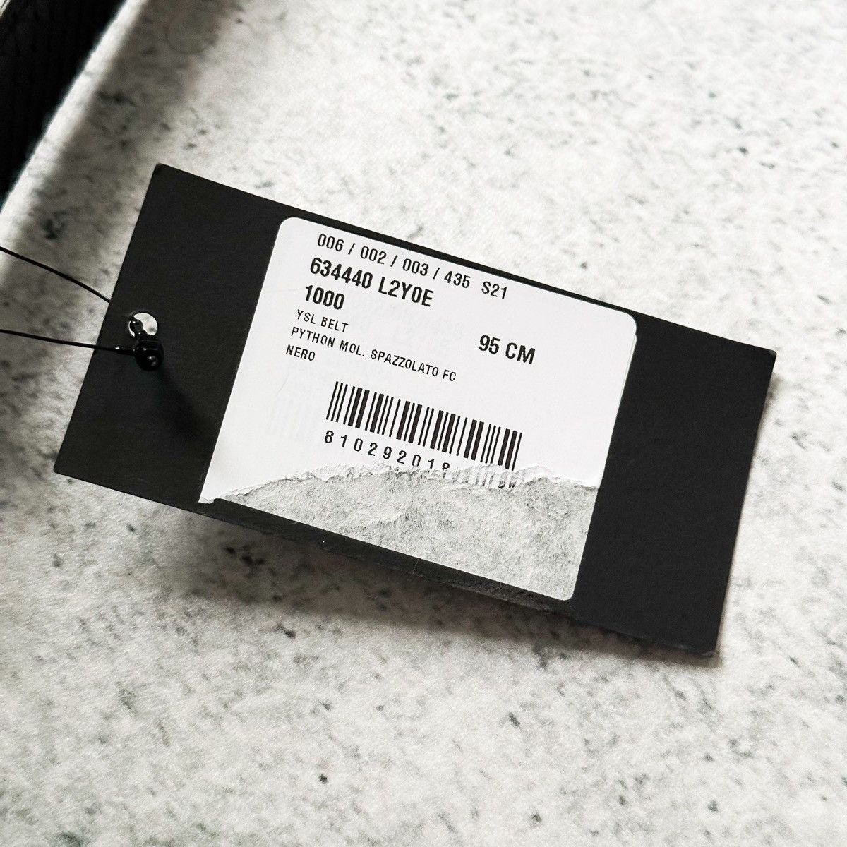 SLP Cassandre Python Belt