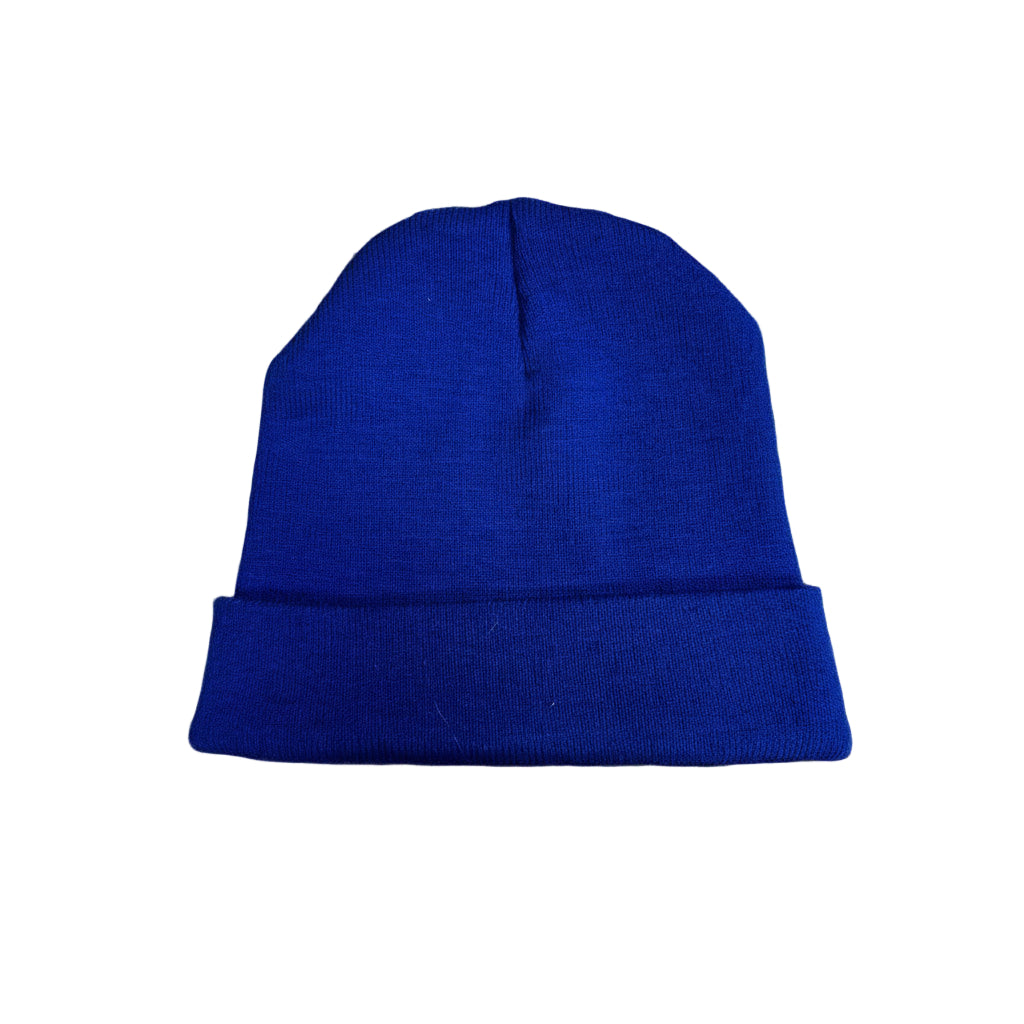 Chrome Hearts Blue Cross Embroidered Beanie